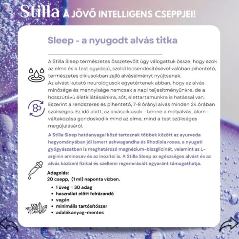 Sleep Sport 30 ml – Alvást segítő cseppek
