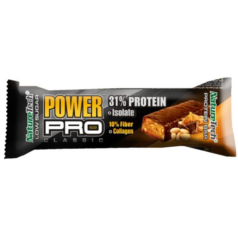 POWER PRO PROTEIN 31% PEANUT BUTTER 80g (12 szelet/doboz)