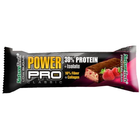 POWER PRO PROTEIN 32% STRAWBERRY 80g (12 szelet/doboz) 