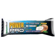 POWER PRO PROTEIN PLUS coconut 80g (12 szelet/doboz)
