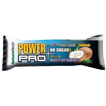 POWER PRO PROTEIN PLUS coconut 80g (12 szelet/doboz)