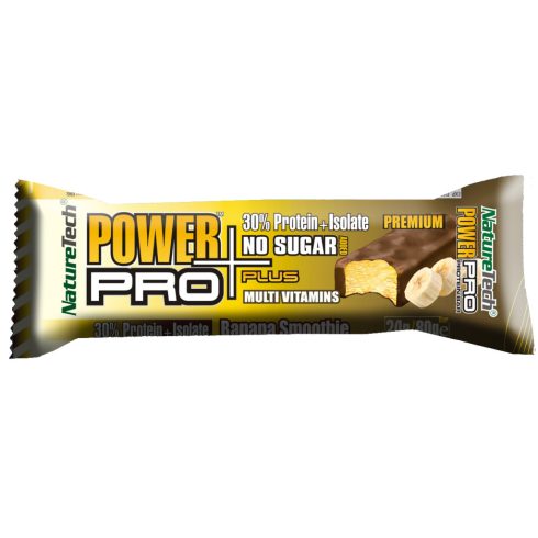 POWER PRO PROTEIN PLUS BANANA 80g (12 szelet/doboz)