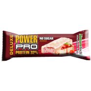   POWER PRO DELUXE N/S STRAWBERRY CHEESECAKE 80g (24 szelet/doboz)