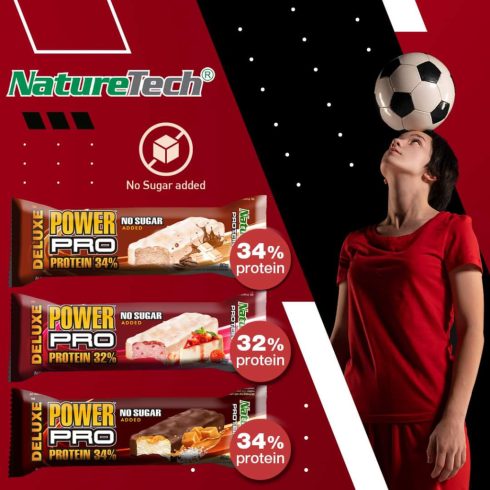 POWER PRO DELUXE N/S SALTED CARAMELL 80g (24 szelet/doboz)