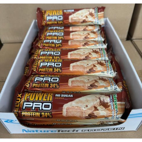 POWER PRO DELUXE N/S MOCCA 80g (24 szelet/doboz)