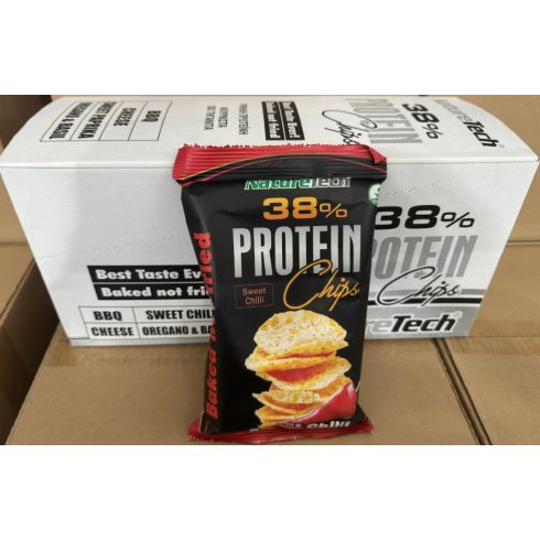 POWER PRO 40% CHIPS Sweet Chilli 50g (8 zacskó/karton)