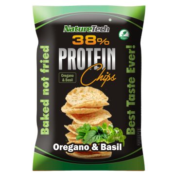 POWER PRO 40% CHIPS Oregano - Basil 50g (8 zacskó/karton)