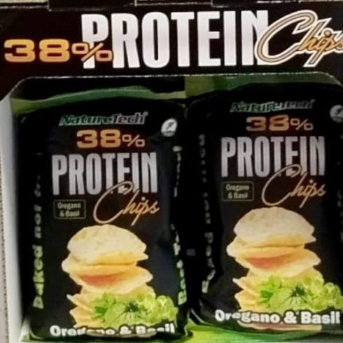 POWER PRO 40% CHIPS Oregano - Basil 50g (8 zacskó/karton)