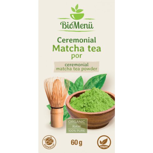 BioMenü BIO MATCHA TEA CEREMONIAL por 60 g