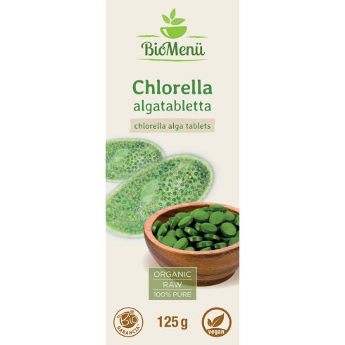 BioMenü BIO CHLORELLA ALGA tabletta 125 g
