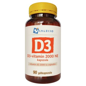 Caleido D3-VITAMIN 2000 NE gélkapszula 90 db