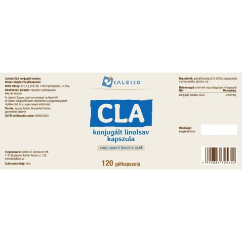 Caleido CLA gélkapszula 120 db