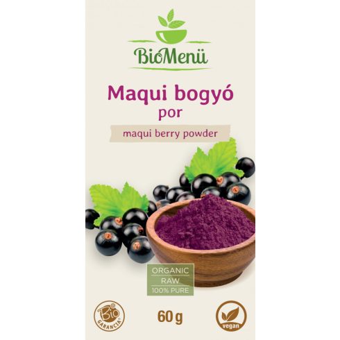 BioMenü BIO MAQUI bogyó por 60 g