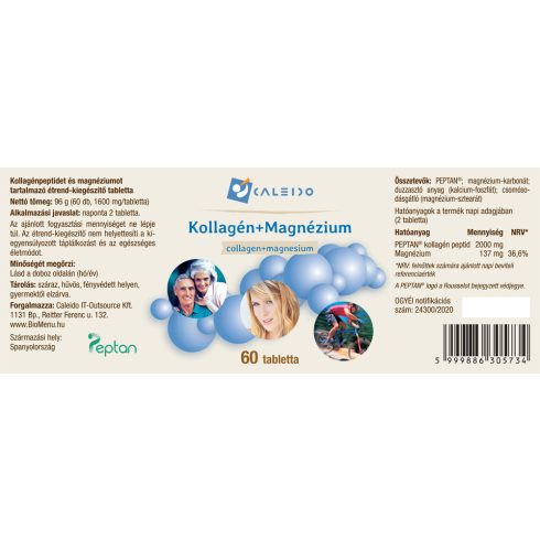 Caleido KOLLAGÉN+MAGNÉZIUM tabletta 60 db