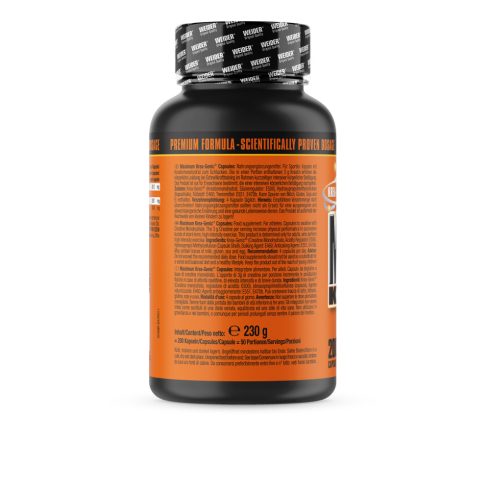 Weider Maximum KREA-GENIC® kreatin kapszula - 200 db