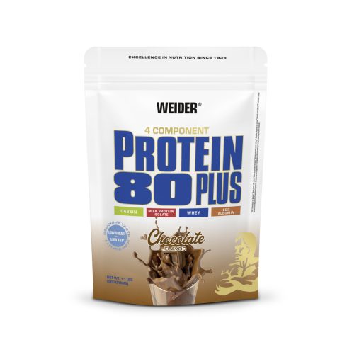 Weider Protein 80 Plus fehérjepor - 500 g csoki