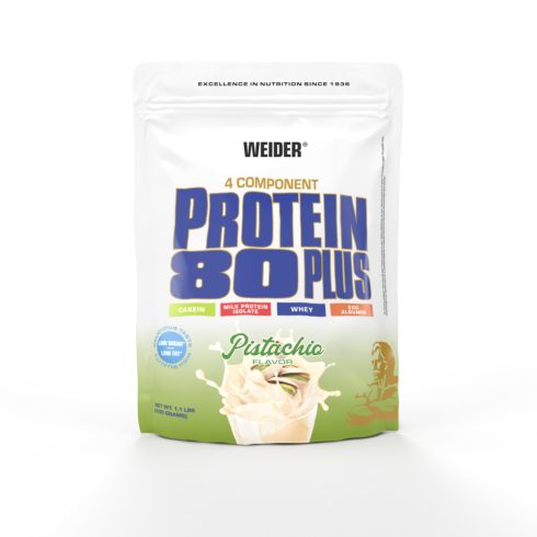 Weider Protein 80 Plus fehérjepor - 500 g pisztácia