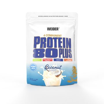 Weider Protein 80 Plus fehérjepor - 500 g kókusz
