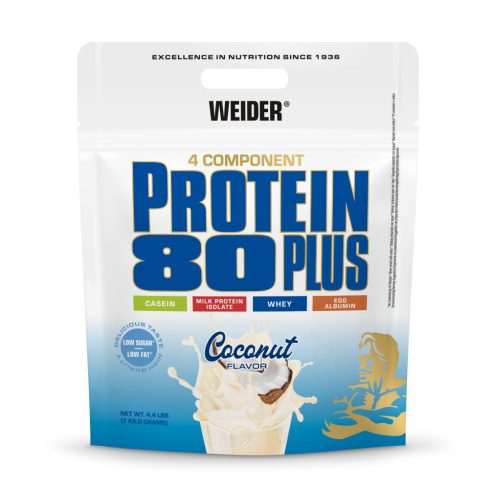 Weider Protein 80 Plus fehérjepor 2 kg kókusz
