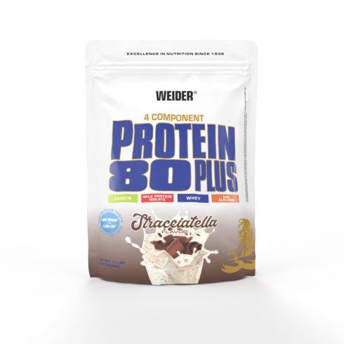 Weider Protein 80 Plus fehérjepor - 500 g sztracsatella