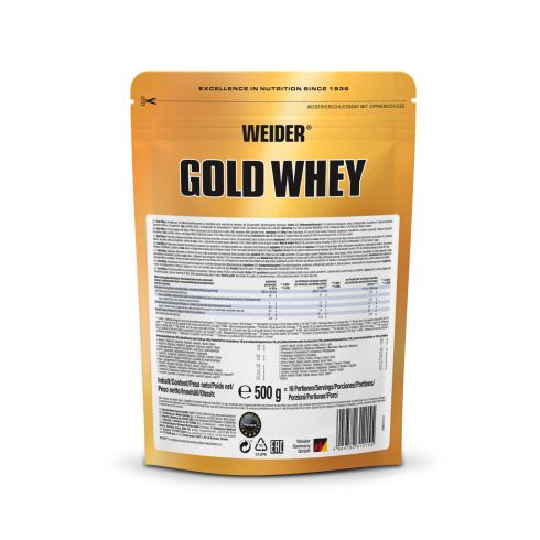 Weider Gold Whey fehérjepor tejcsokoládé 500 g