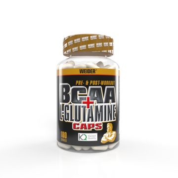 Weider BCAA + L-Glutamine - 180 kapszula