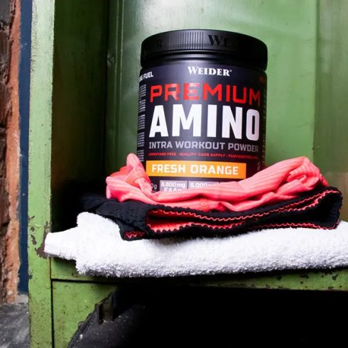 Weider Premium Amino Powder aminosav 800 g - narancs 