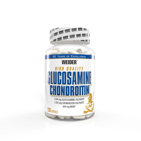 Weider Glucosamine Chondroitin plus MSM ízületvédő kapszula - 120 db