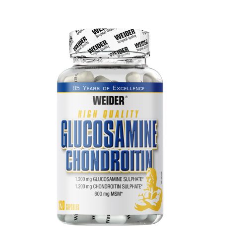 Weider Glucosamine Chondroitin plus MSM ízületvédő kapszula - 120 db