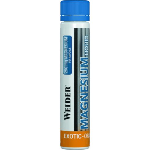 Weider Magnesium Liquid ásványi anyag pótló magnézium ital - egzotikus narancs 500 ml (20x25 ml)
