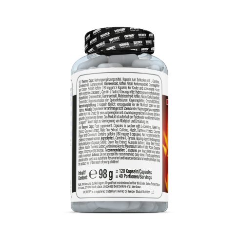 Weider Thermo Caps zsírégető kapszula 120 db