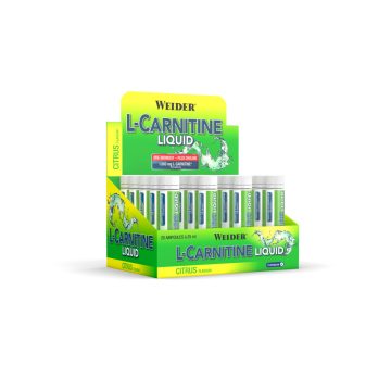 Weider L-Carnitine Liquid - 1800 mg 500 ml (20x25 ml) citrus