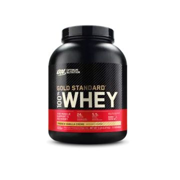   Gold Standard 100% Whey 2273g  French Vanilla Créme (Francia Vanília)