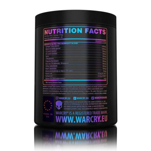 Warcry Ultra 300g Candy Fruits (Gyümölcsös Cukorka) 30 adag