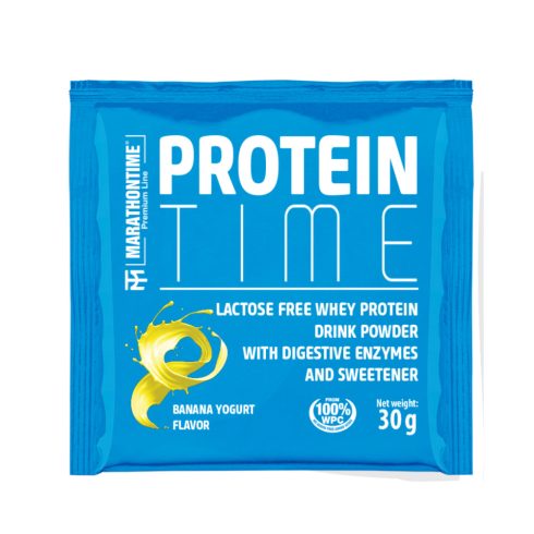 Protein Time Laktózmentes fehérje Banán-yoghurt íz 30g