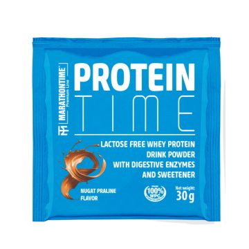 Protein Time Laktózmentes fehérje Nugát praliné íz 30g