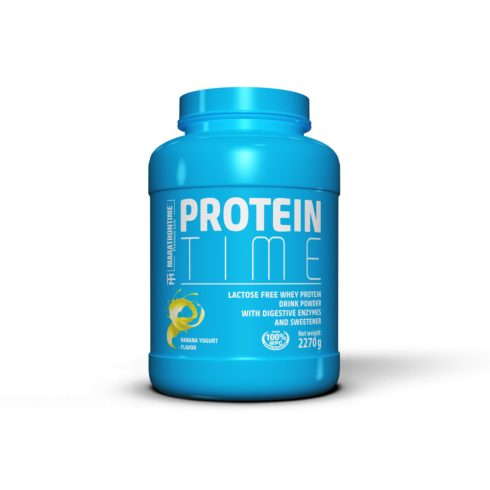 Protein Time Laktózmentes fehérje Banán-yoghurt íz 2270g