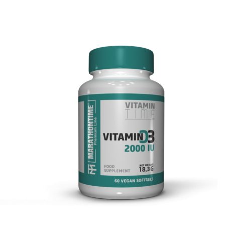 D-vitamin 2000NE Vegán lágykapszula