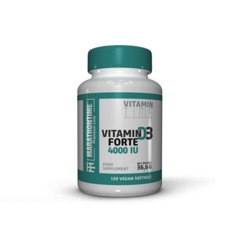 D-vitamin Forte 4000NE Vegán lágykapszula 120 szemes