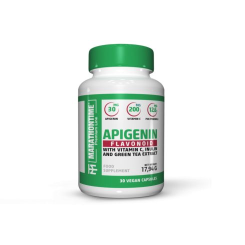 Apigenin C-vitaminnal, Inulinnal és Zöld tea kivonattal