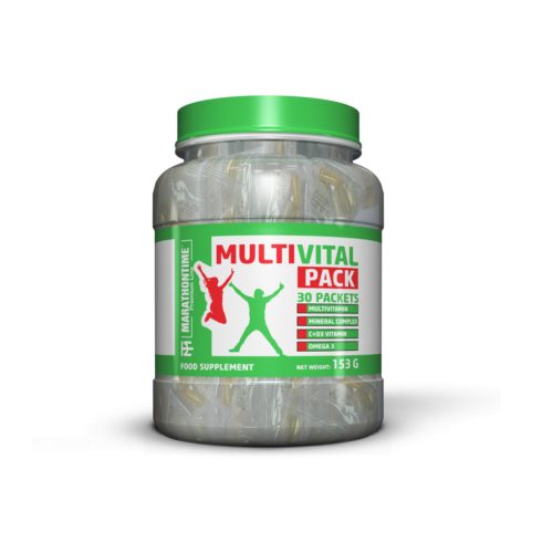 Multivital Pack - Komplex vitamin és ásványi anyag csomag (4 kapszula/tabletta) - 30 adag