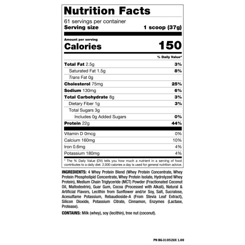 Mutant Whey 2270g Triple Chocolate ( Tripla Csokoládé )