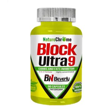   Beverly Block Ultra 9 zsír és szénhidrát gátló - 90 tabletta
