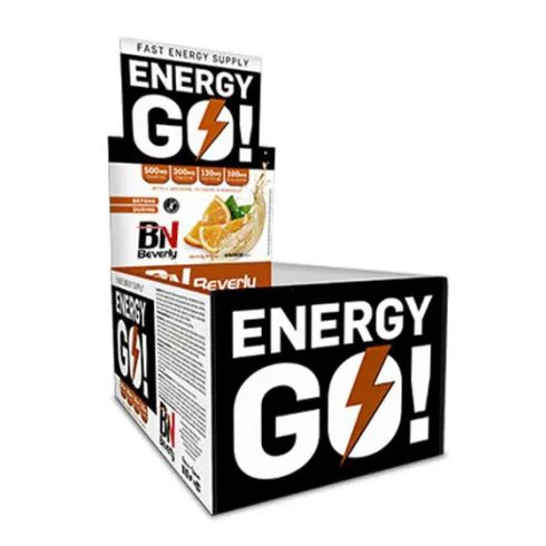 Beverly Energy Go Pre Workout! Edzés előtti energizáló gél – narancs