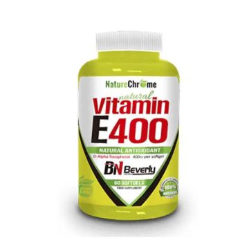   Beverly Natural Vitamin E400 – vitamin és antioxidáns – 60 db lágyzselatin kapszula