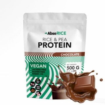 AbsoRICE protein 500g - Csokoládé vegán fehérjepor