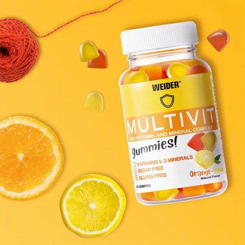 Weider MultiVit 80 gumivitamin (multivitamin)