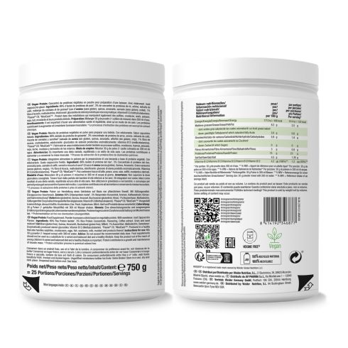 Weider Vegan Protein vegán fehérjepor - 750 g kapucsinó