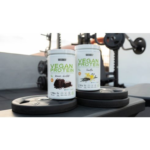 Weider Vegan Protein vegán fehérjepor - 750 g kakaóspiskóta (csokoládé brownie )