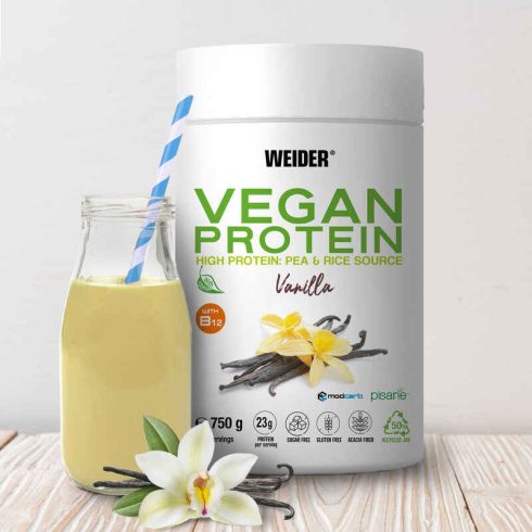 Weider Vegan Protein vegán fehérjepor - 750 g vanília